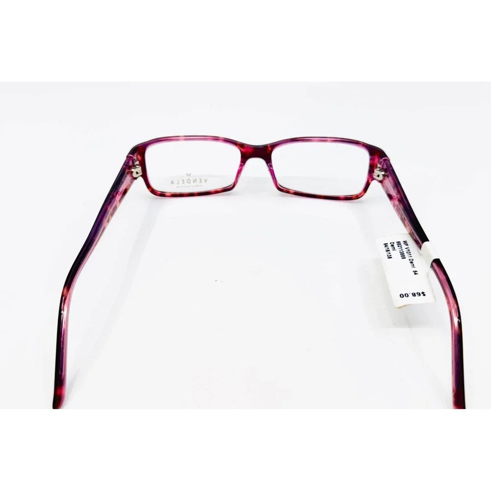 Vendela Eyeglass Frames Womens Pink Tortoise Rhinestone 54-16-135